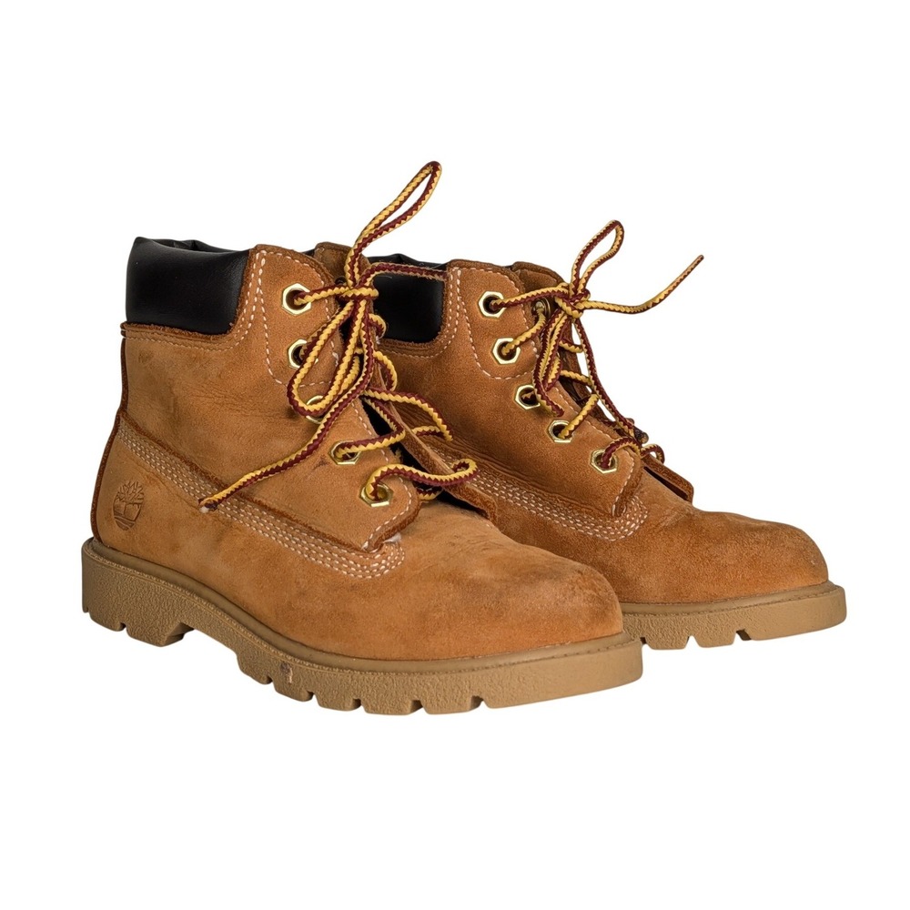 Timberland Toddler 6 Inch Premium Waterproof Boots Wheat Nubuck Size 9 Toddler